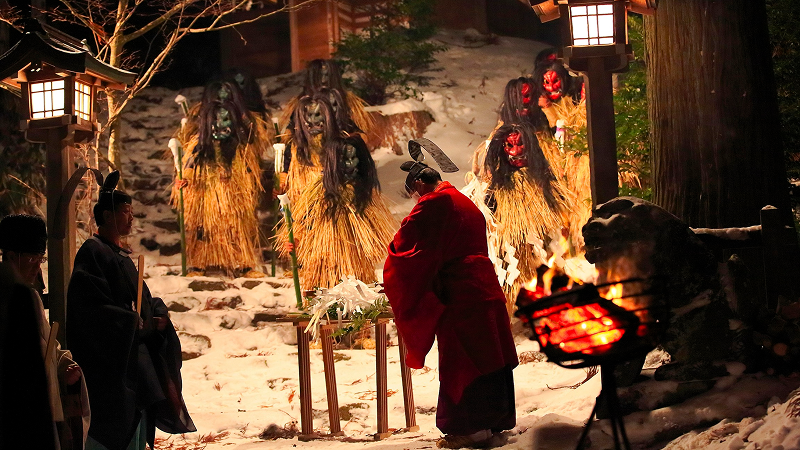 なまはげ柴灯まつり